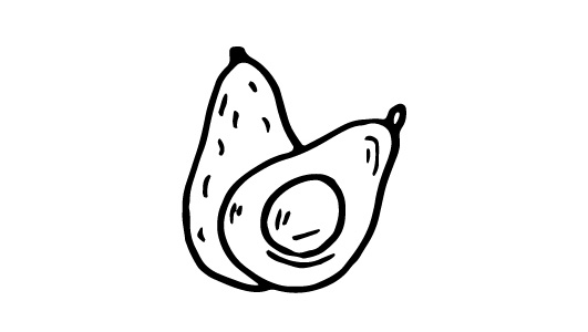 Avocado_klein